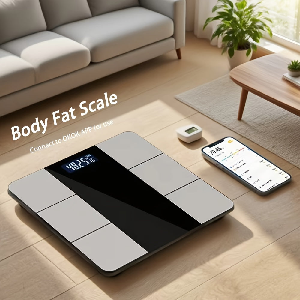 Smart Digital Weight Scale with Wireless App Sync