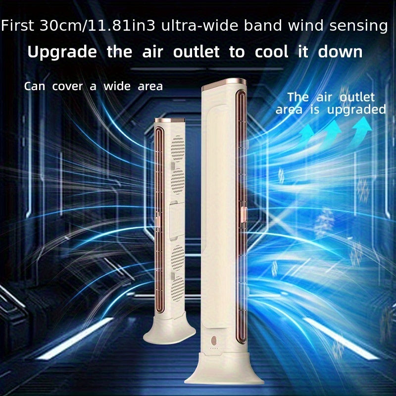 Mini Portable Fan with 3-Speed & Rechargeable Battery