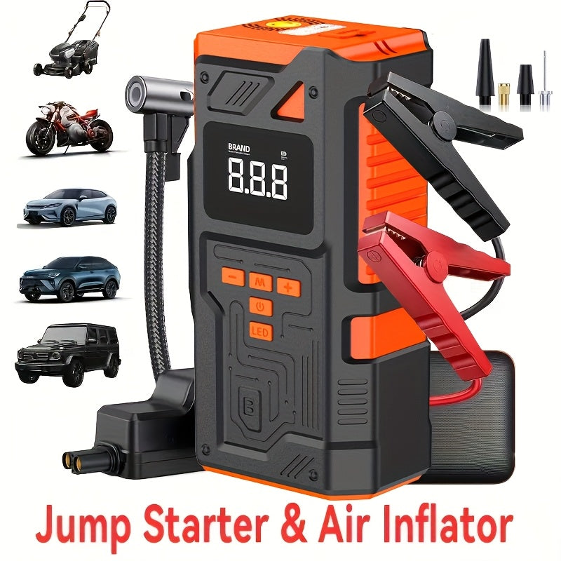 Mini Air Compressor Pump Digital Display Tire Inflator
