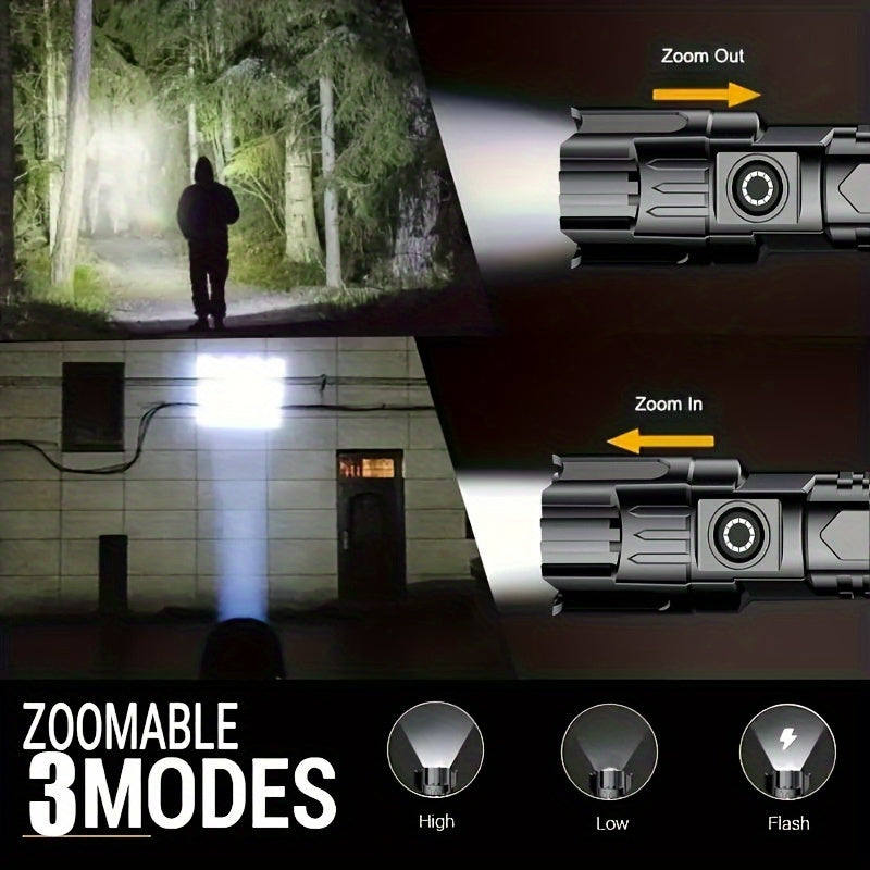 2-Pack Ultra-Bright 350 Lumen LED Flashlights