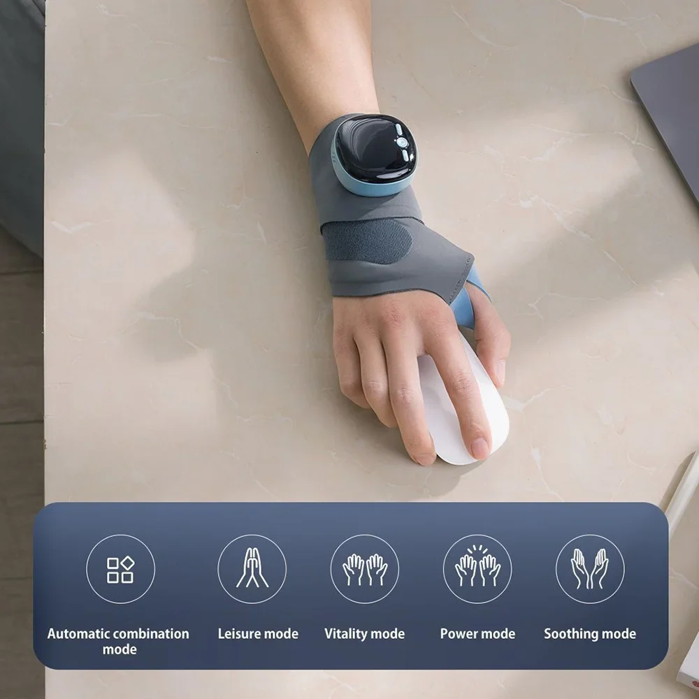 Heated Wristband Massager Grey