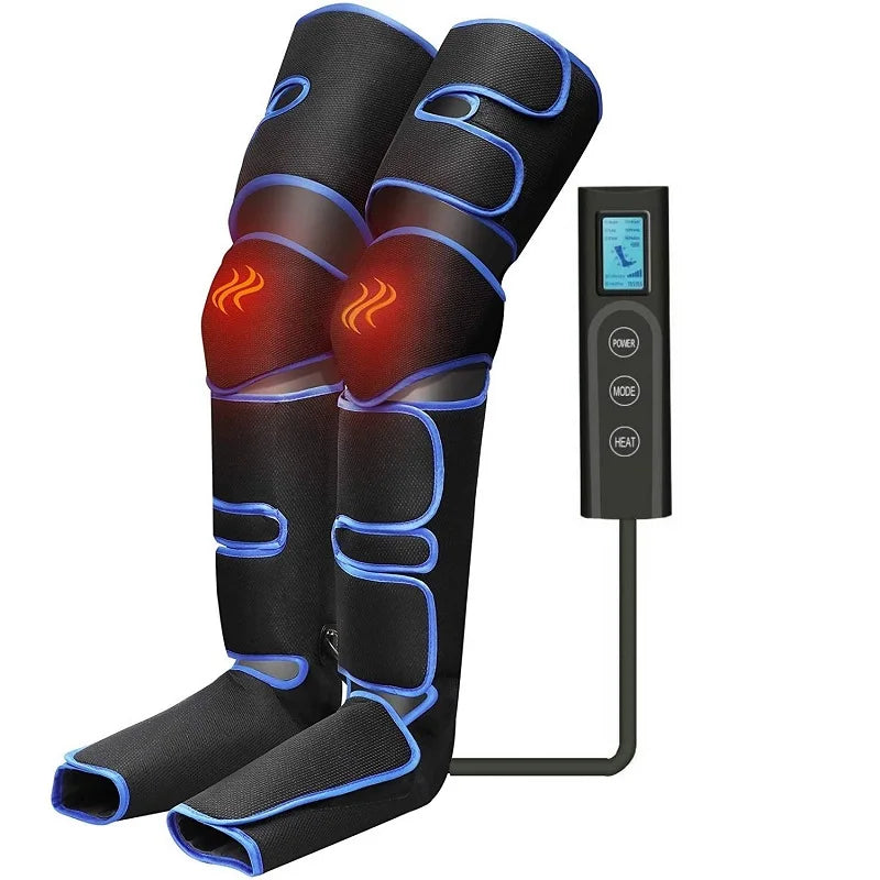 Foot Leg Air Pressure Massager Black