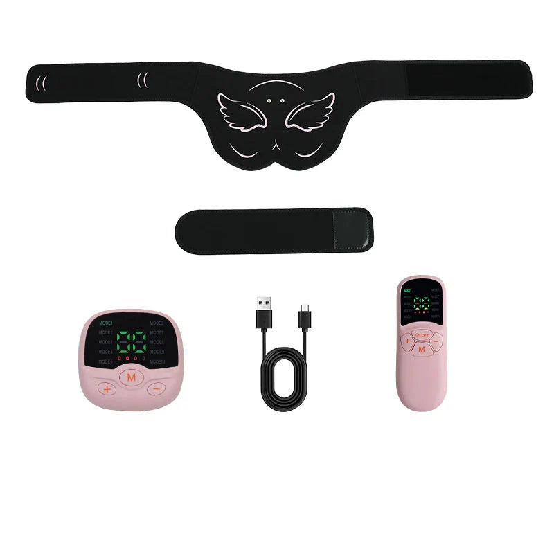 Electric EMS Hip Trainer Buttock Muscle Stimulator Black