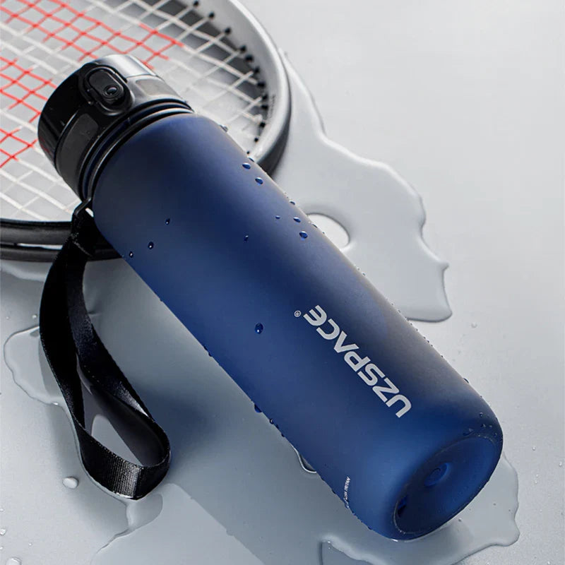 1L Sports Shaker Water Bottle Blue