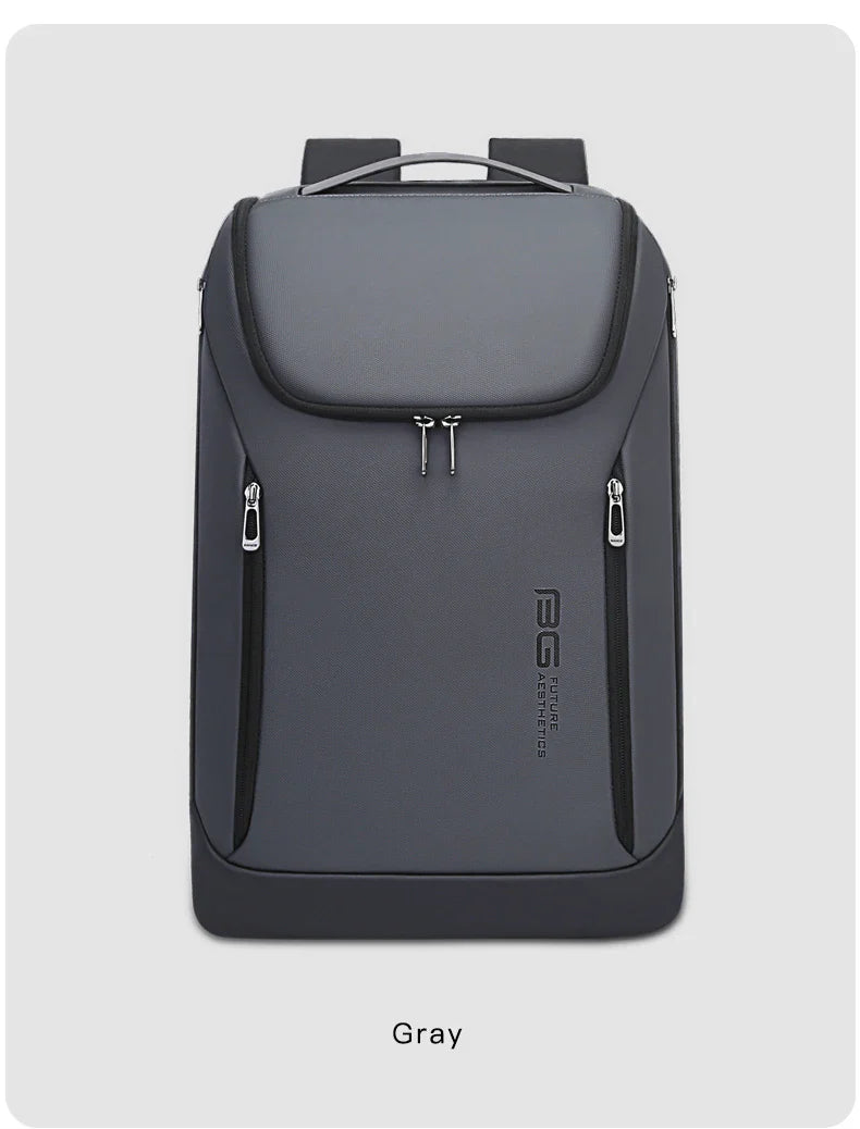 15.6 Business Laptop Backpack Grey