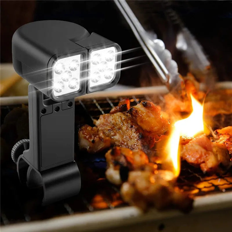 Double Head Grill Light Black