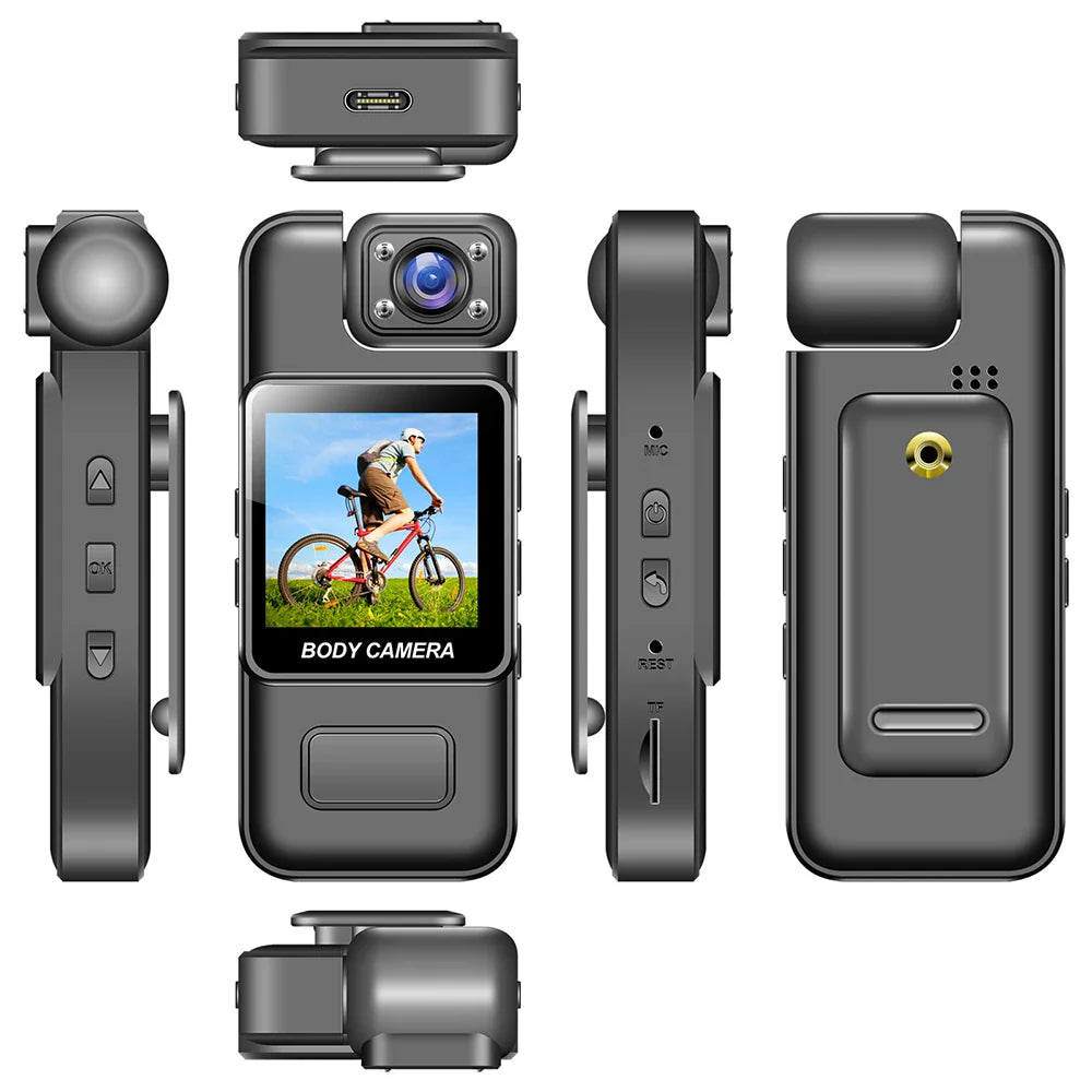 WiFi Mini Body Camera Black