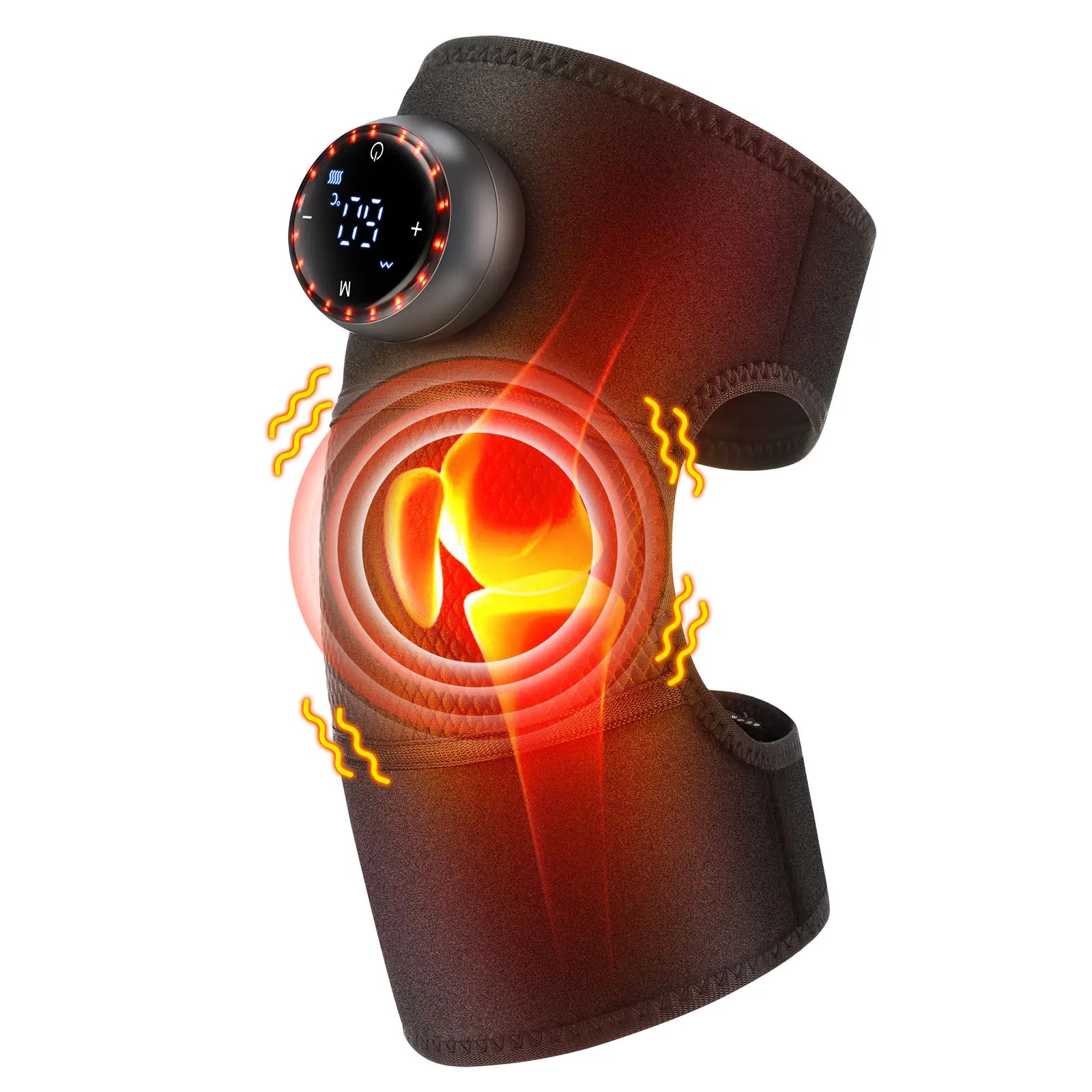 2PCS Heating Knee Shoulder Elbow Massager