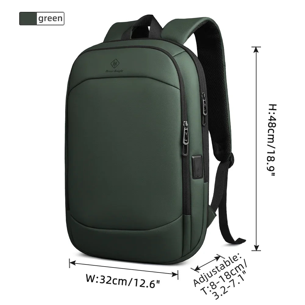 Expandable 17.3 Laptop Backpack Green