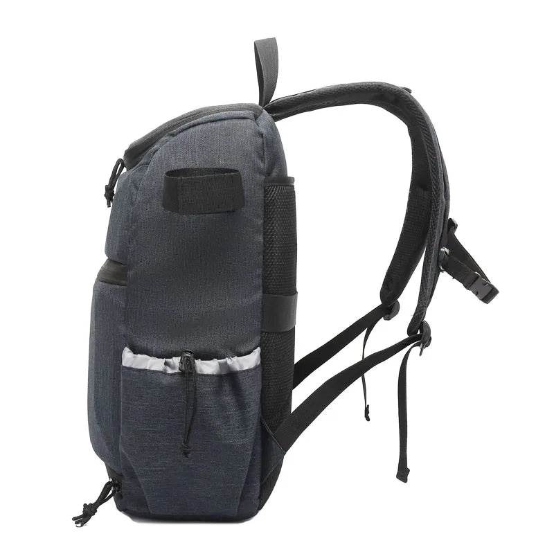 Waterproof Camera Backpack Navy Blue