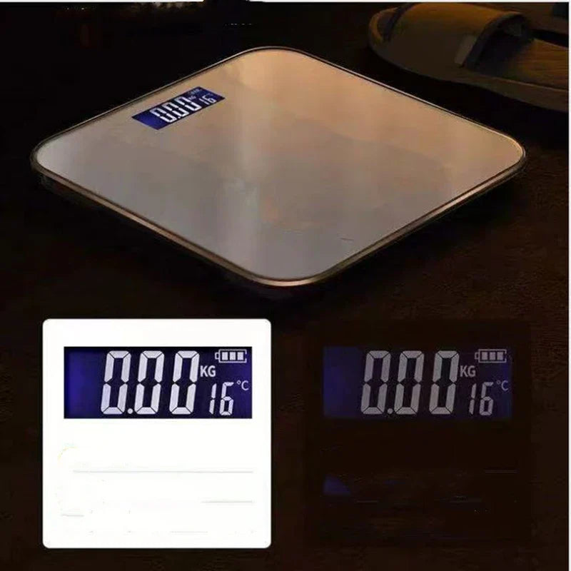 USB Charging Electronic Body Scale White
