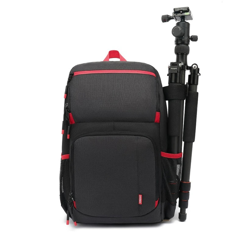 Multi-Functional Camera Backpack Black