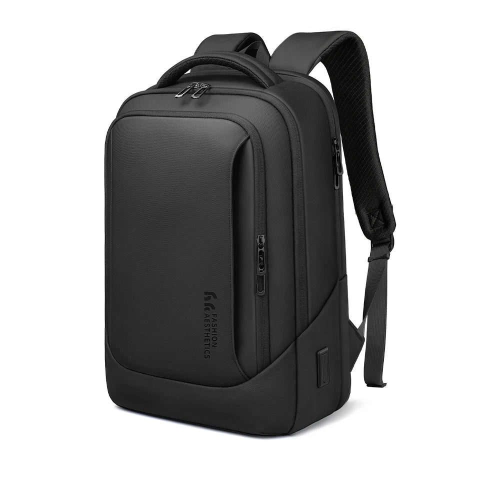 17-Inch Waterproof Laptop Backpack Black