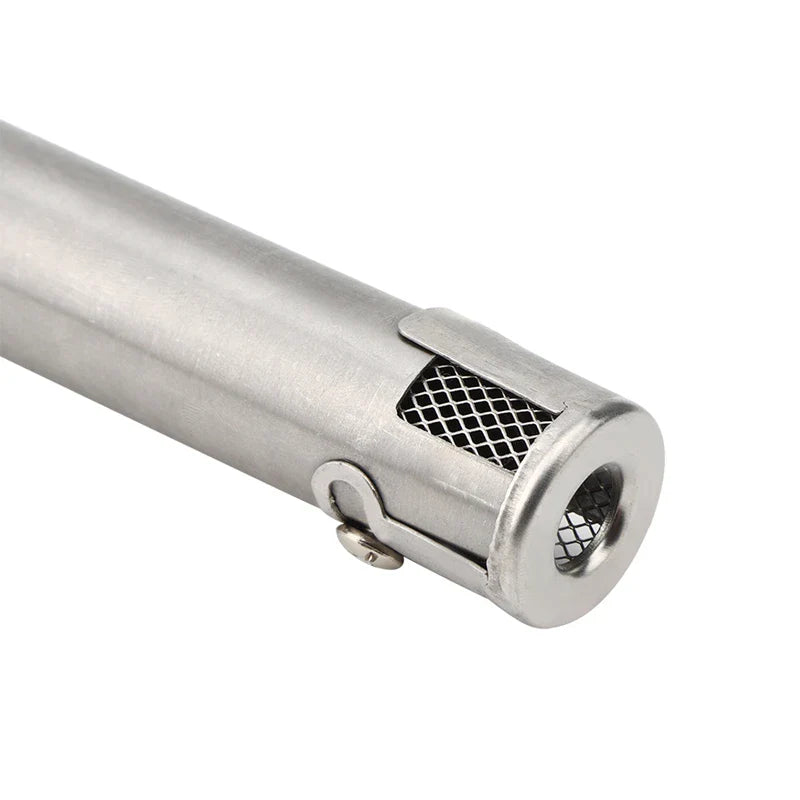 Universal BBQ Grill Tube Burners Set Silver