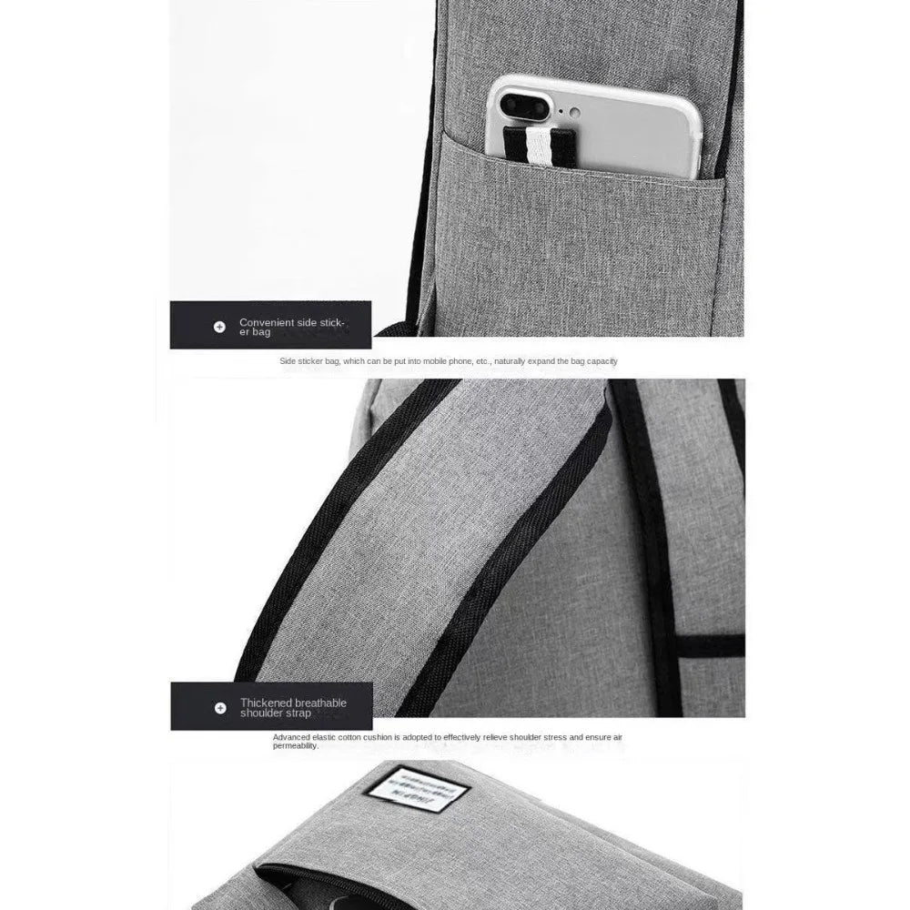 15-Inch Versatile Laptop Backpack Grey