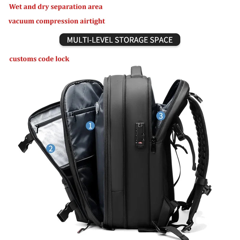 17-Inch Laptop Backpack Black