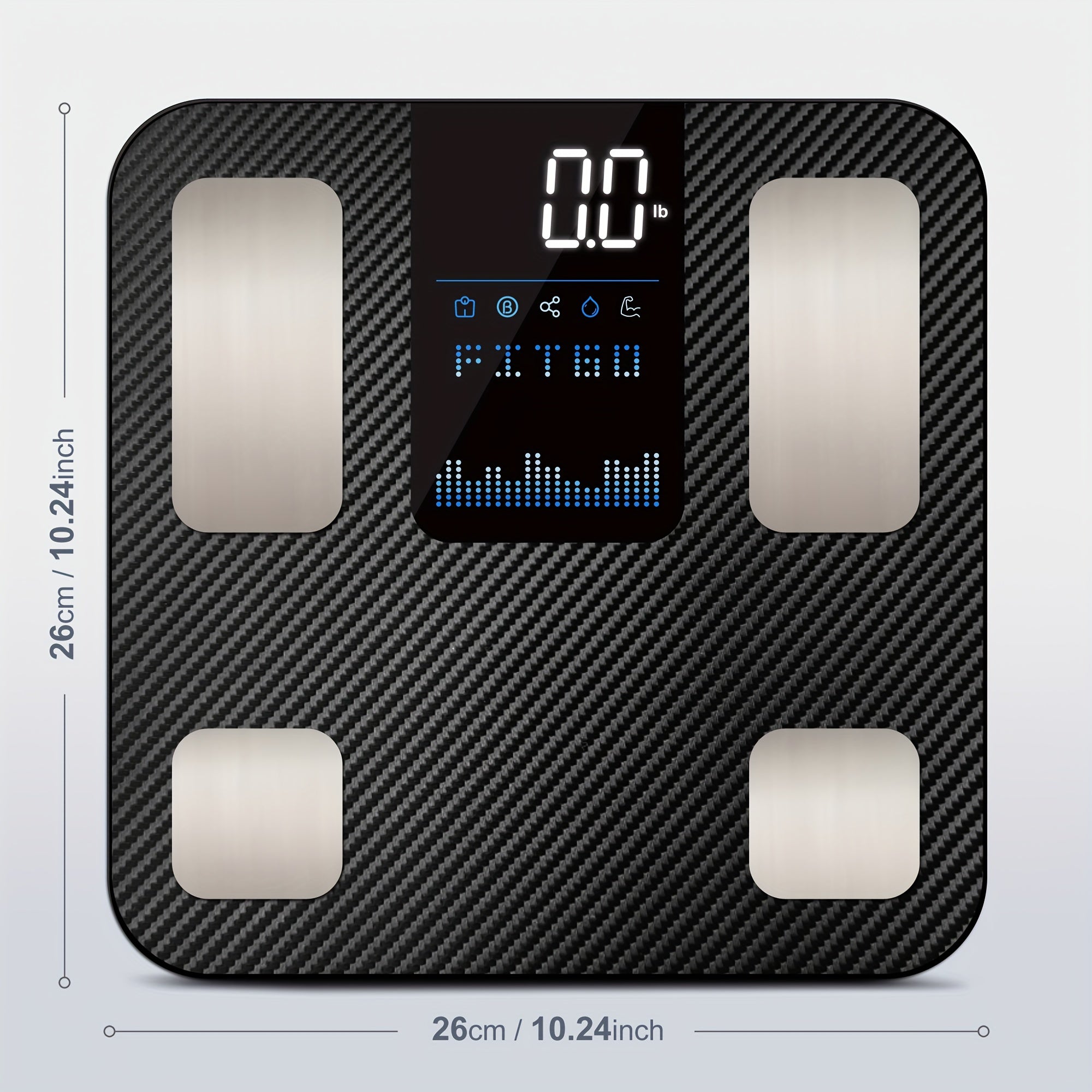 Smart Body Scale with App Function and BMI Tracker