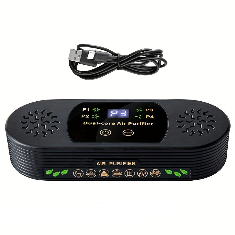 3-in-1 Bathroom Air Purifier USB Powered