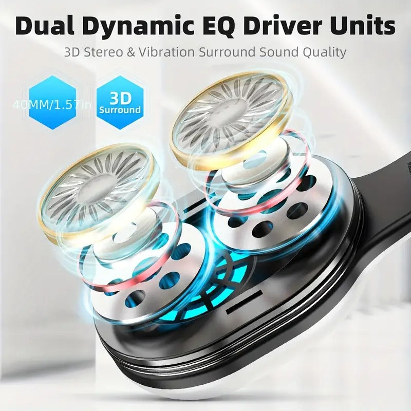 Pro Wireless Gaming Headset with Detachable Microphone