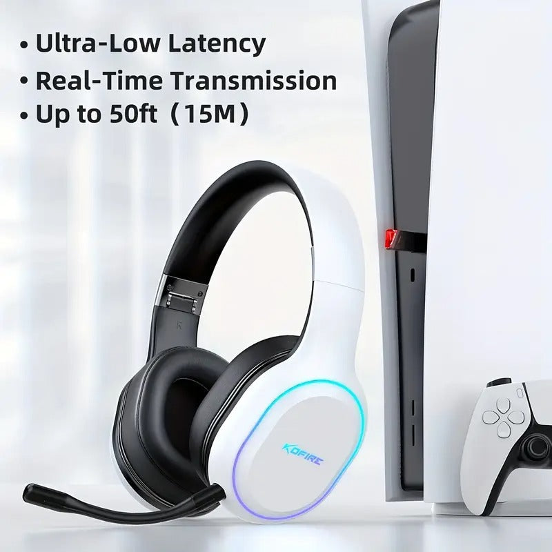 Pro Wireless Gaming Headset with Detachable Microphone