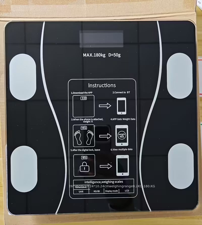 Smart Digital Weight Scale with App Connection