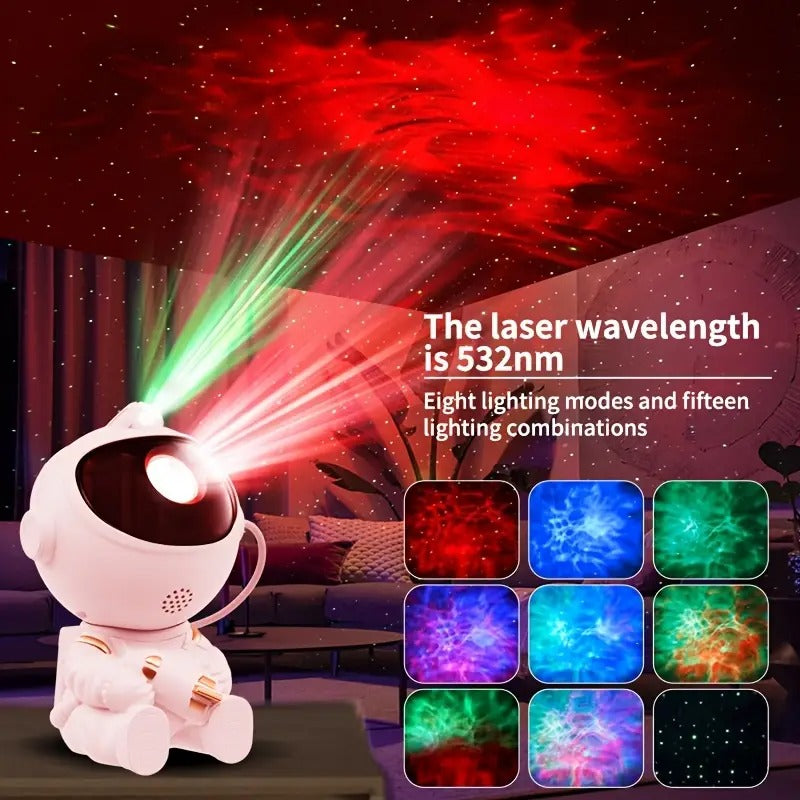 Astronaut Starry Sky Projector Galaxy LED Night Light