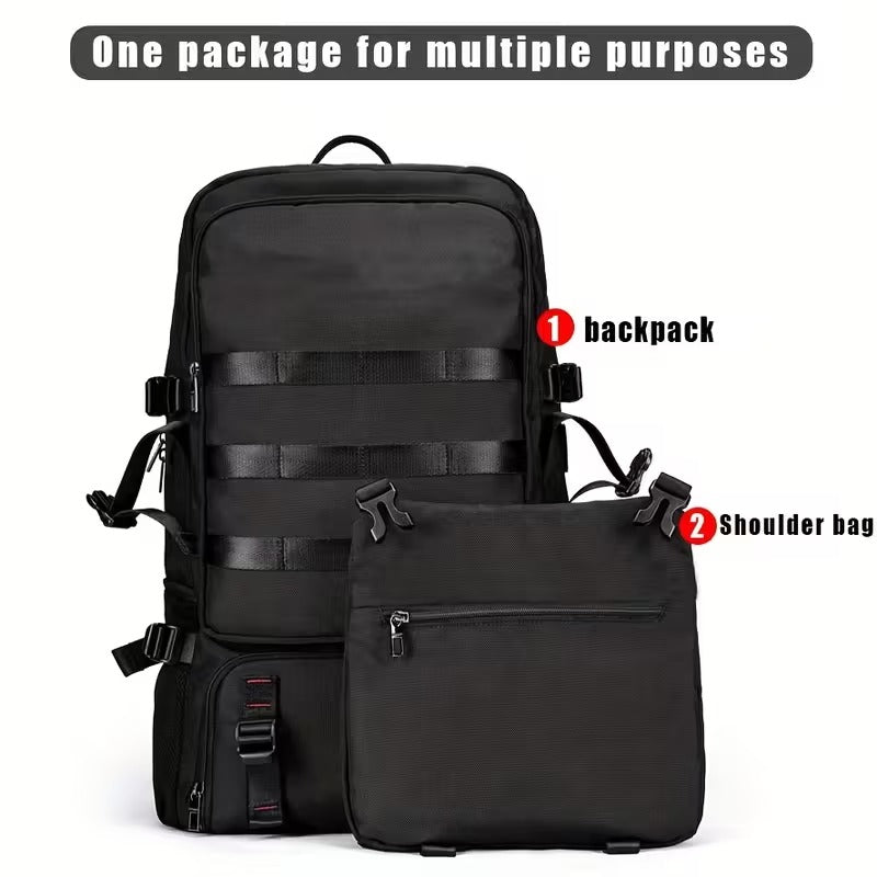 Travel Hiking Backpack with USB Charging Port