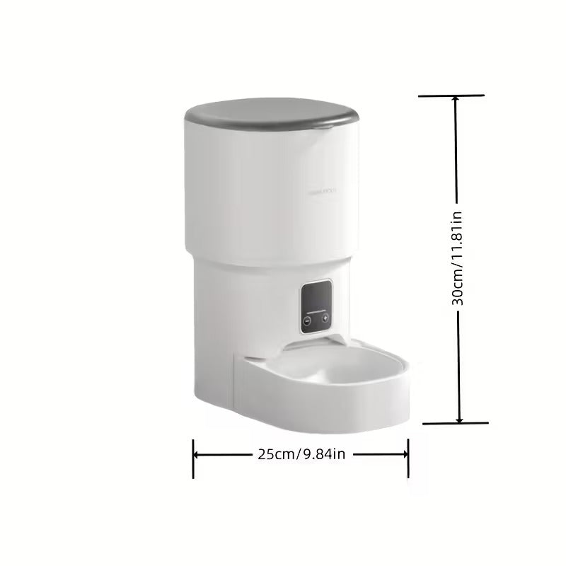 Smart WiFi Cat Feeder 4L Automatic Pet Dispenser