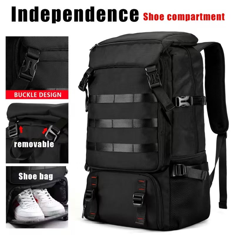 Travel Hiking Backpack with USB Charging Port