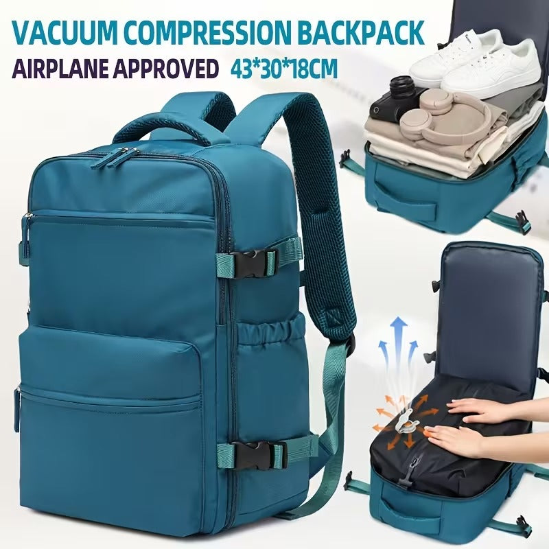 Backpack with USB Charging and Pump