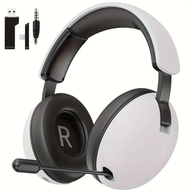 Wireless Bluetooth Over-Ear Headphones with ANC Microphone