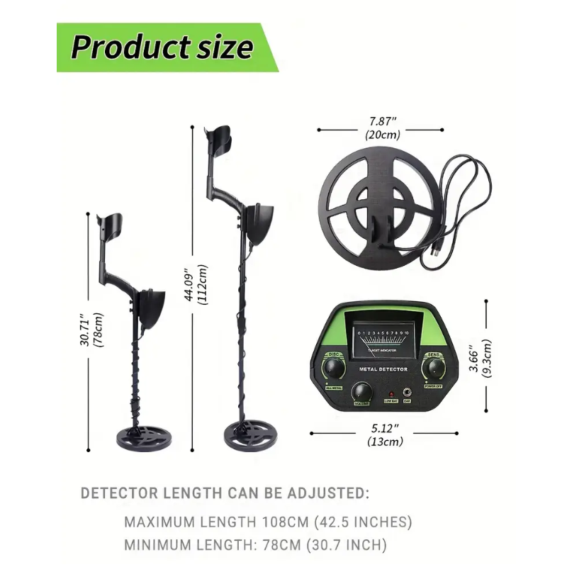 Metal Detector with High Precision Underground