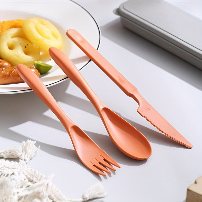 3-In-1 Camping Utensil Set With Case