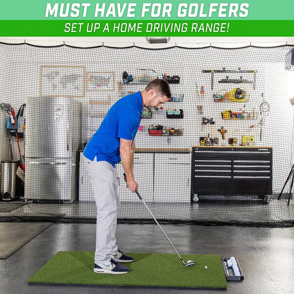 Heavy-Duty Golf Practice Barrier Net 305 x 305cm