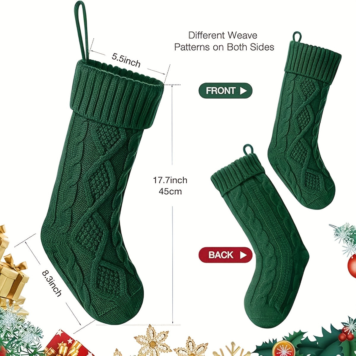 Christmas Gift Stockings Set (6 pcs)