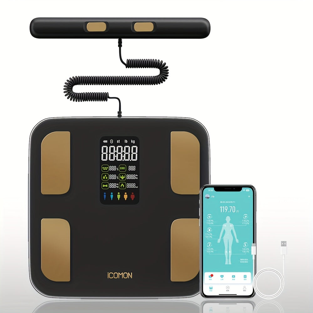 Wireless Smart Body Scale with LED Display