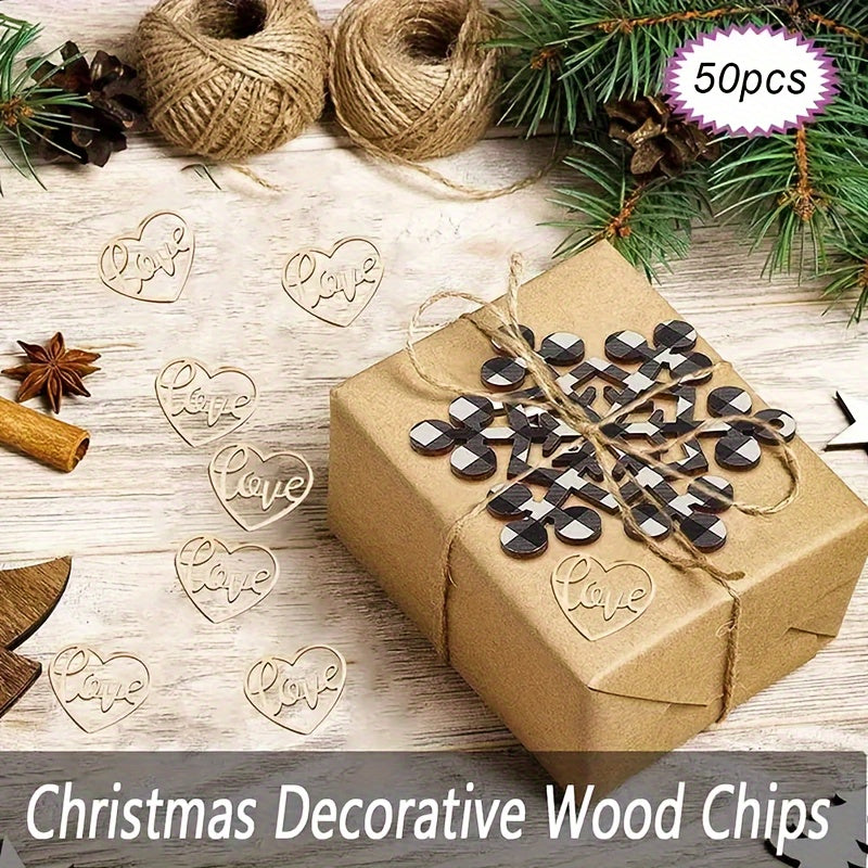 Love Heart Wood Crafts For Diy Home Decor