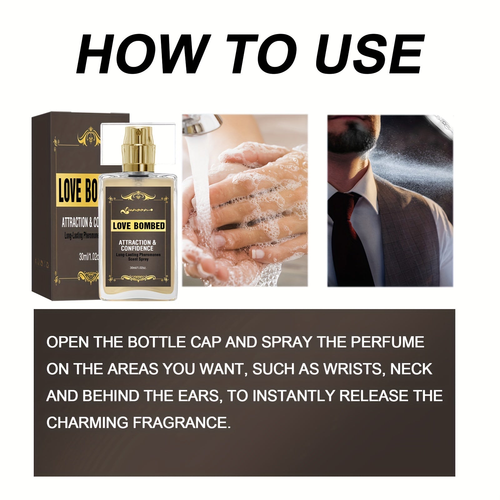 Pheromone Perfume Oil For Confidence