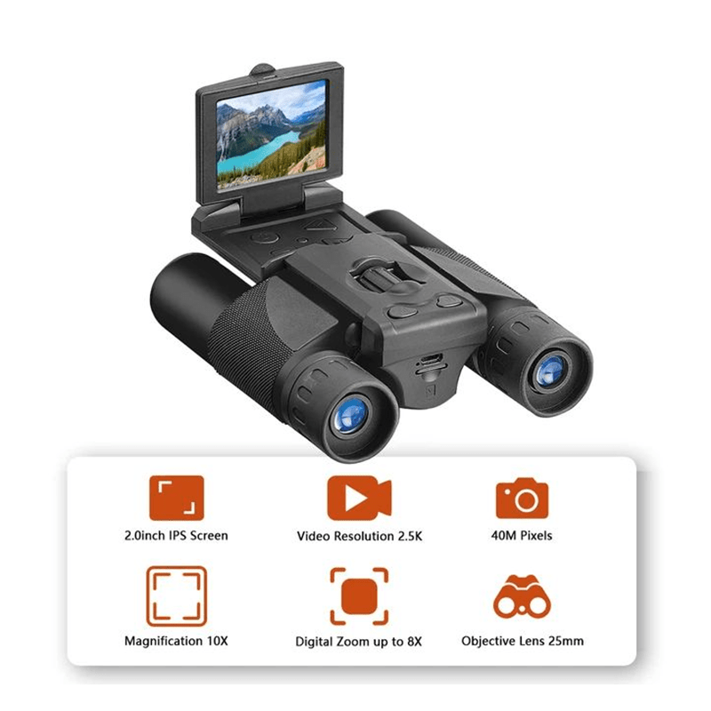 DT10 HD Night Vision Binoculars Auto Focus 8X25