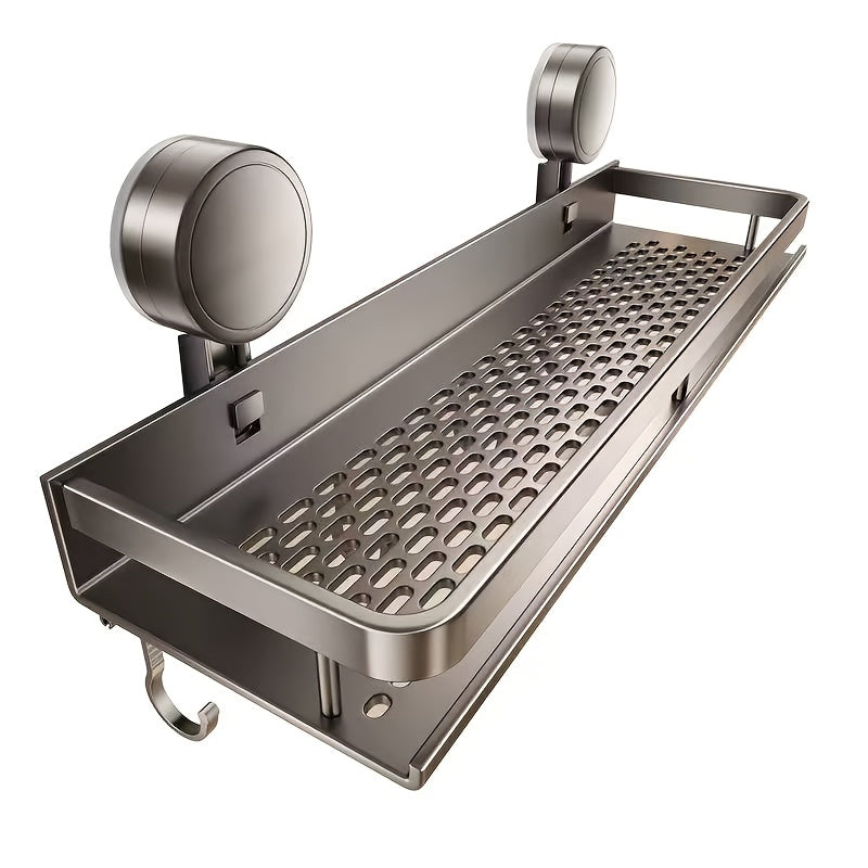 Rustproof Wall Mount Shower Caddy With Suction Cups