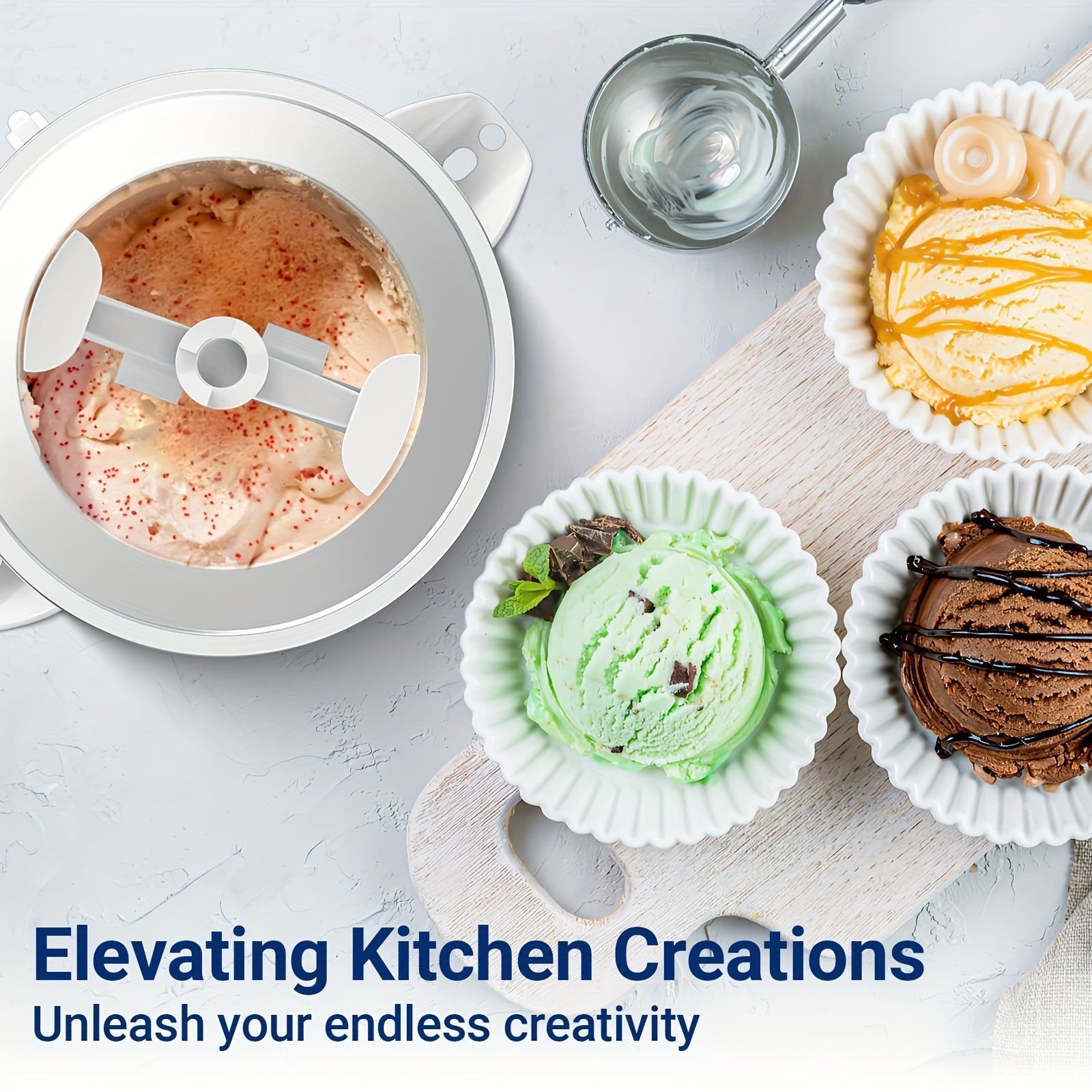 Ice Cream Attachment with Stand Mixers