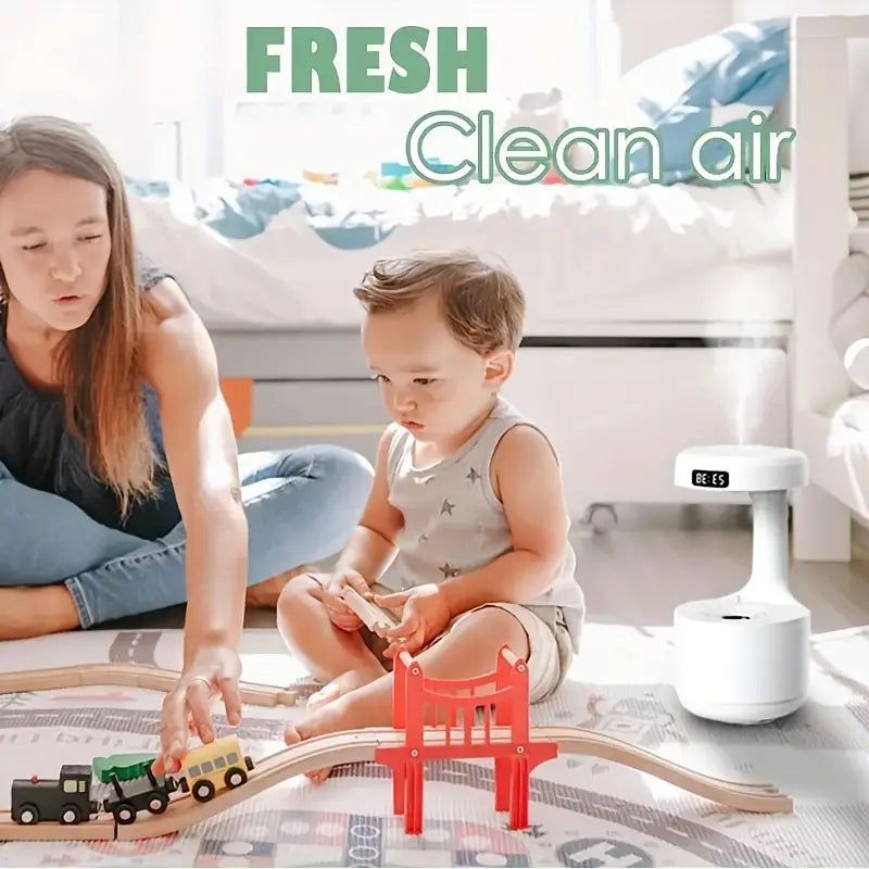 800ml Water Drop Backflow Humidifier - USB Powered