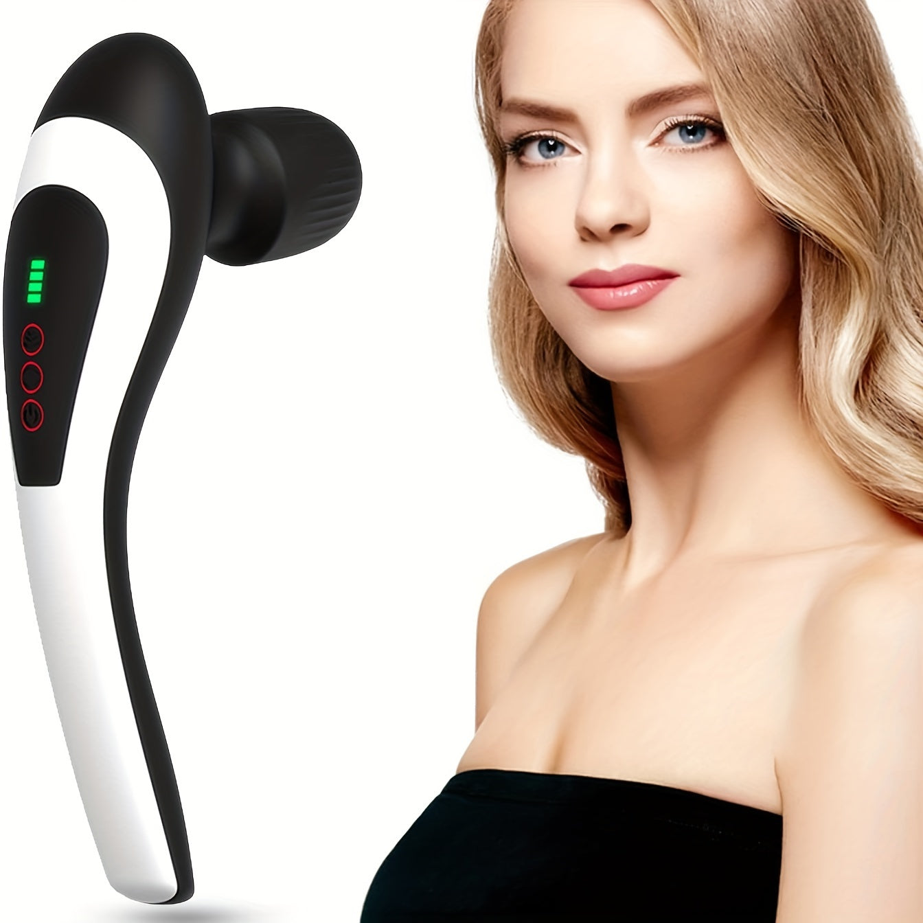 Portable Electric Massage Stick – 8-Speed(Black)