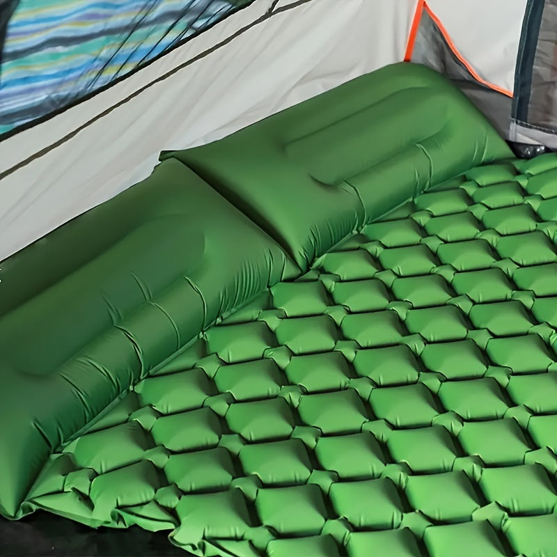 Inflatable Camping Sleeping Pad – Interlockable Ultralight Air Mattress