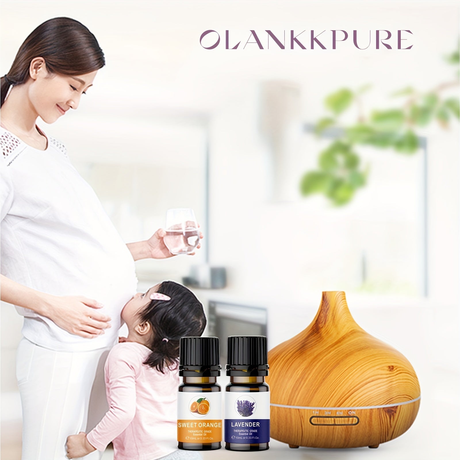 Aromatherapy Glass Bottles Essential Oil Set Of 6