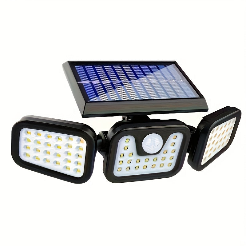 Solar Motion Sensor Outdoor Light with 74 LED