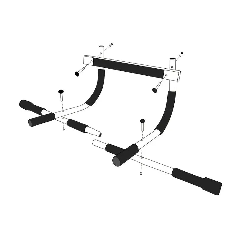 Portable Pull Up Bar Set for Body Fitness and Grip Strength Training
