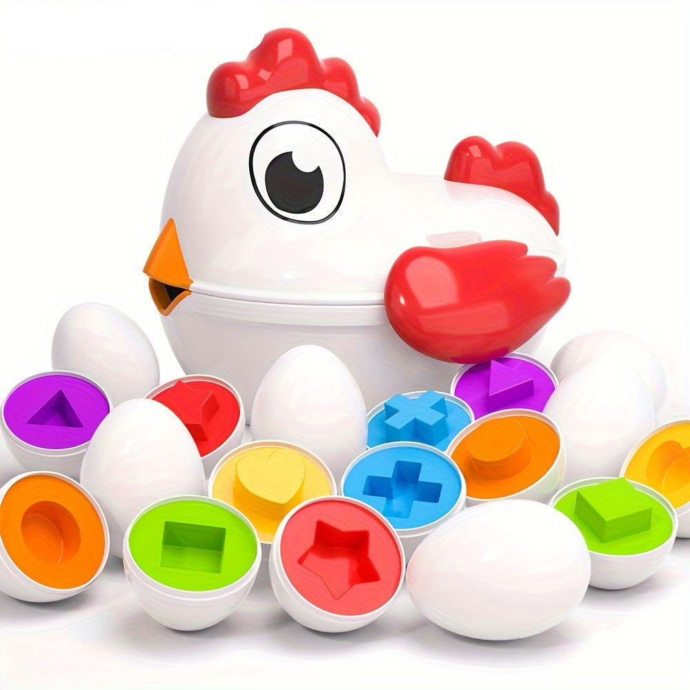 Easter Egg Shape Sorting Toy For Kids