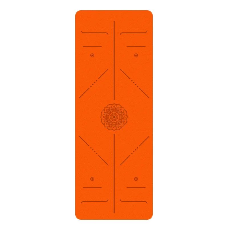 Ultra-Thin Pu Natural Rubber Yoga Mat