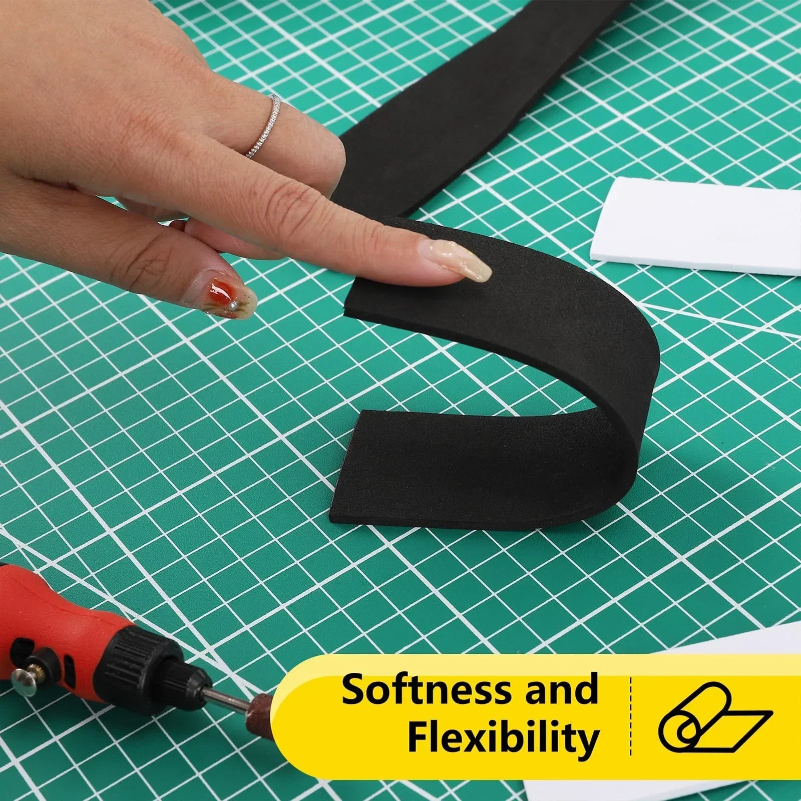 High Density Eva Foam Board Roll For Crafts (50X100 Cm)